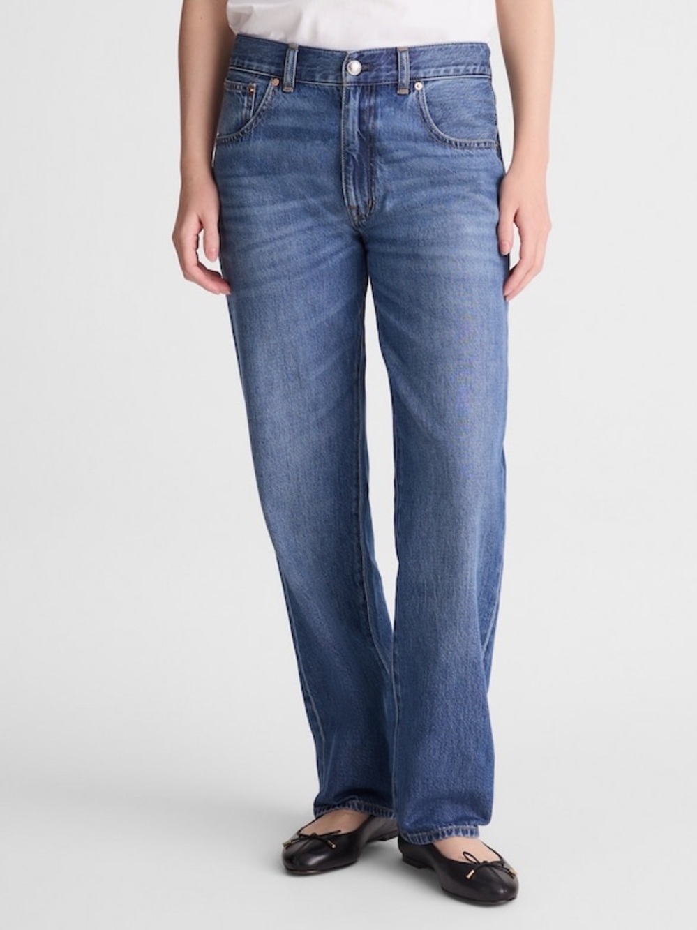 Madewell The Dean Easy Straight Jean